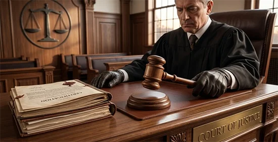 Règlementation et justice